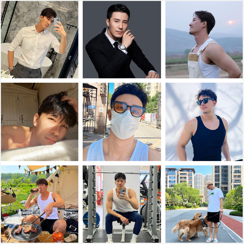 (编号sg63)  #马来西亚  30+轻熟帅哥  生活日常  健身运动  职业装   遛狗  户外野餐  旅游   274张照片17个视频  #带博主ig